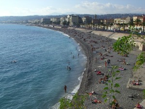 plages de Nice octobre 2009