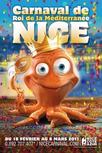 Affiche du carnaval de Nice 2011