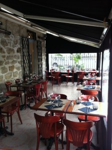 Terrasse du restaurant "Le 111"