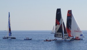 Team Extreme Nice Côte d'Azur et Emirates team new zealand