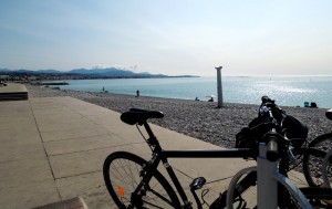 Vélo+plage...quel pied !